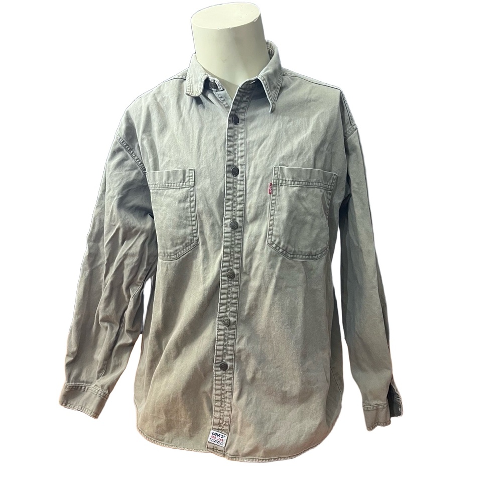 Levi's Long Sleeve ButtonUp Shirt Two Chest Pockets Casual Large